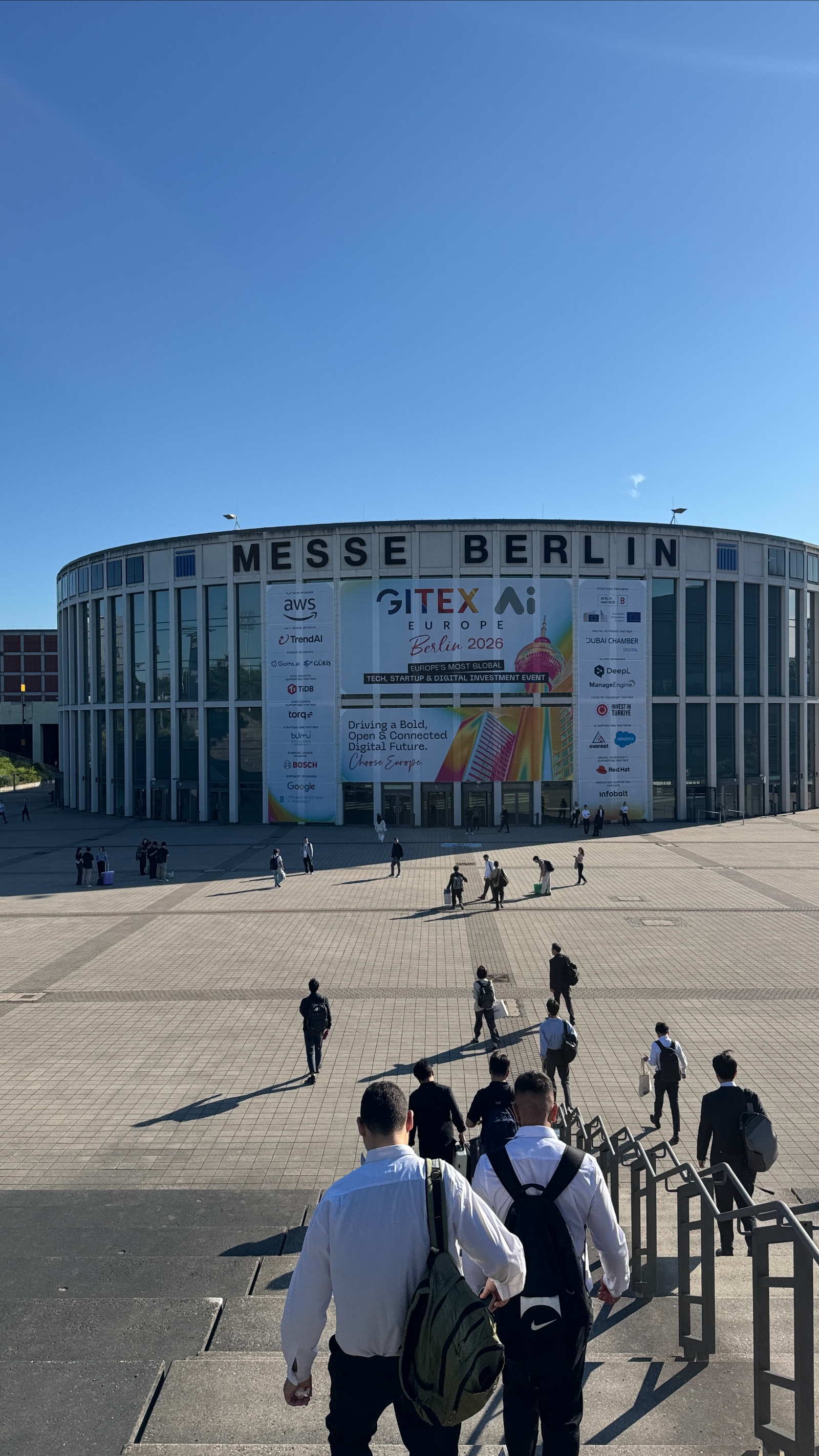GITEX AI EUROPE 2026 · Korea Blockchain Pavilion 현장 사진 7