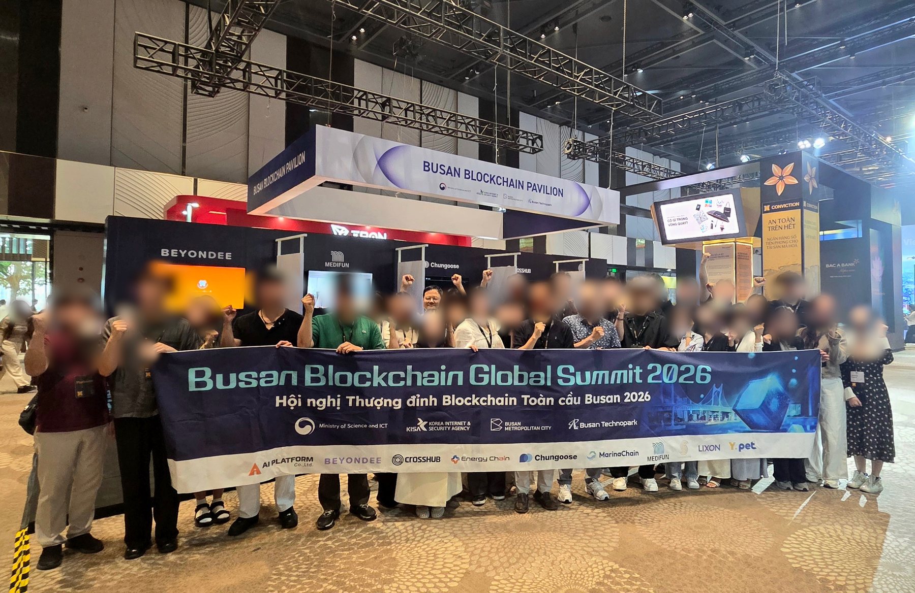 CONVICTION 2026 · Busan Blockchain Global Summit 현장 사진 1